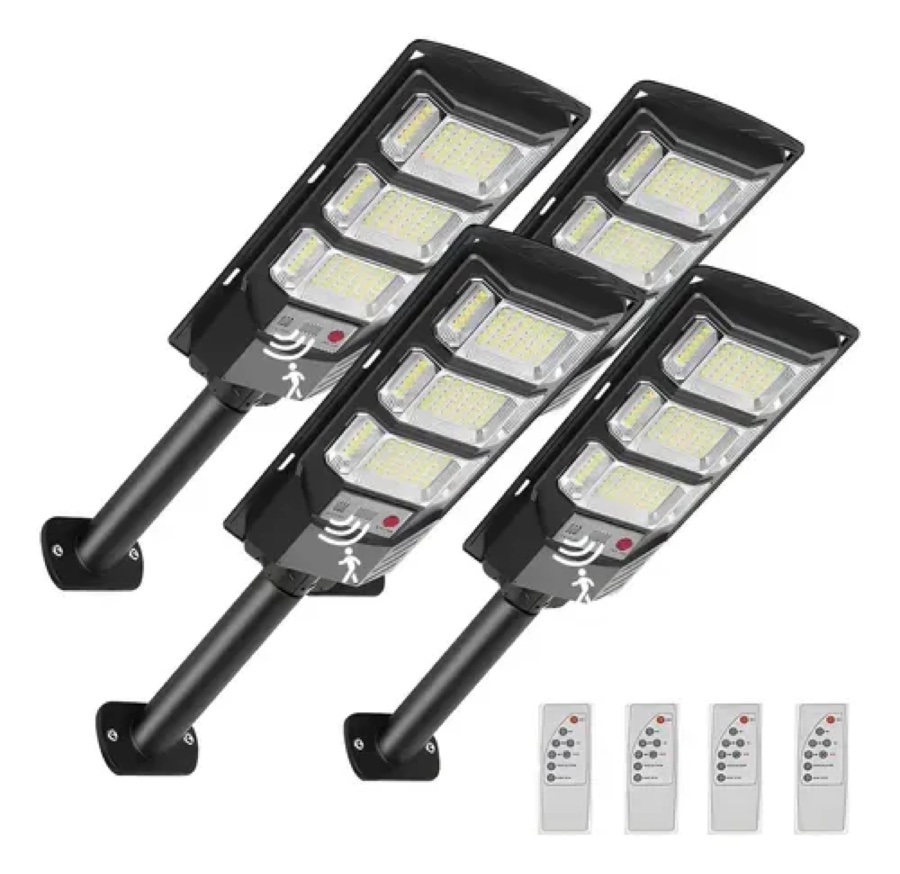 Kits de iluminación solar LED con sensor de movimiento